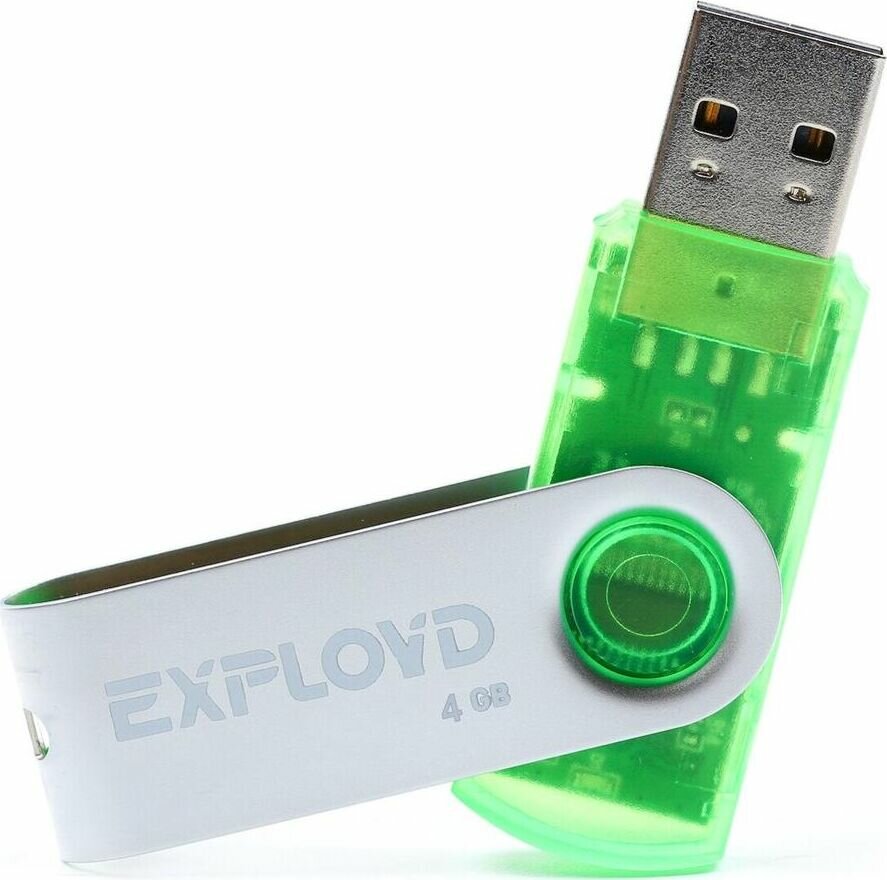 Флешка USB флеш карта 4GB 530 зеленый [EX004GB530-G]
