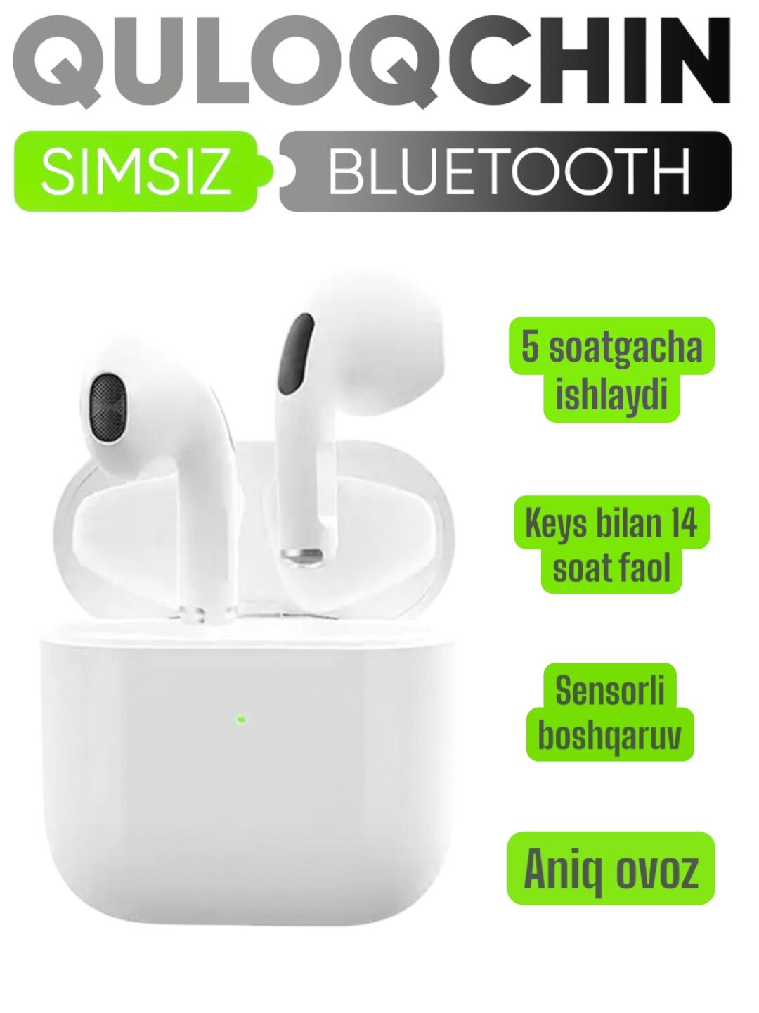 Беспроводные наушники Pro 6, Pro 5, для Ios и Android Bluetooth 5.0