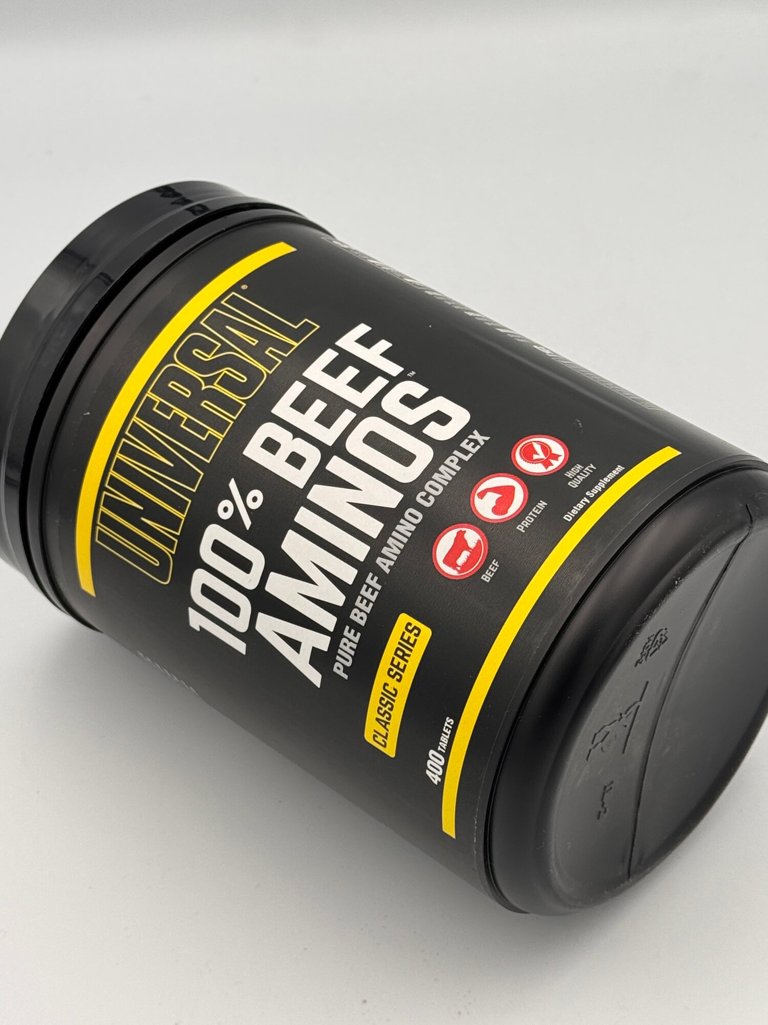 Universal 100% beef aminos 400 tablets, гавяжий аминокислоты для роста мыщц — фото 1