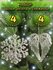 Набор ёлочных украшений "Крылья снежинки", акрил, для декора инте...