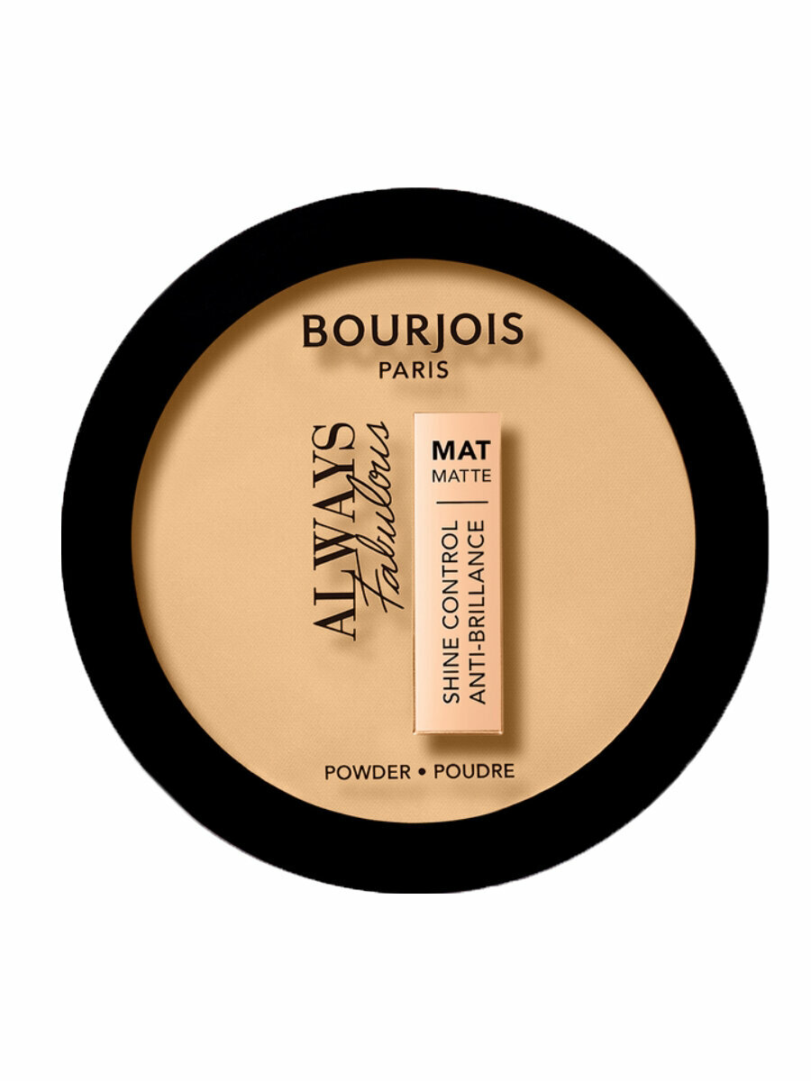 Bourjois матирующая пудра для лица Always Fabulous тон 115 golden ivory