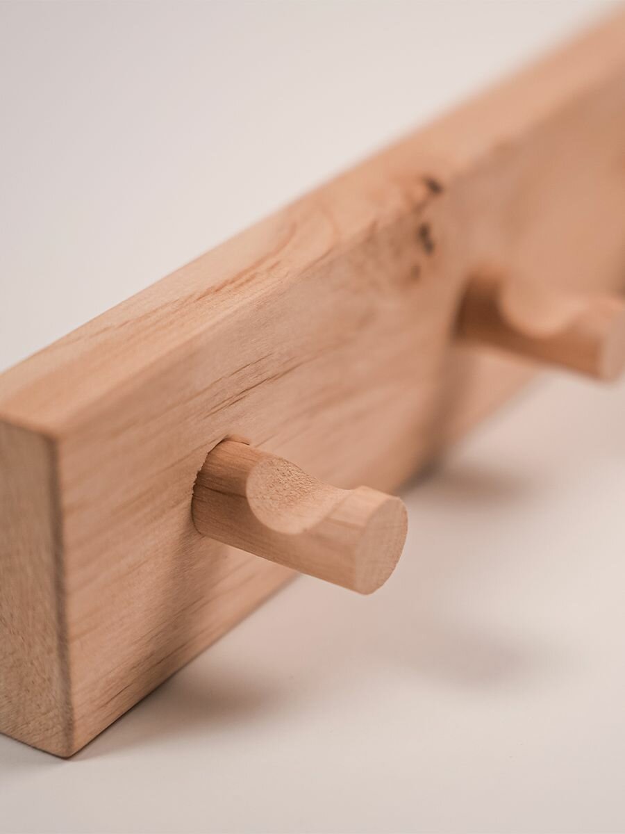 Вешалка настенная Левада Д6, ольха — фото 1