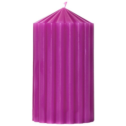 Пурпурная свеча 13х7 см