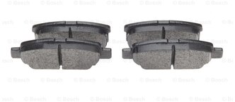 Дисковые тормозные колодки задние Bosch 0986494502 для Dodge, Jeep, Mitsubishi, Chrysler (4 шт.)