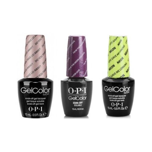 OPI Набор для маникюра Gel Color, 15 мл opi набор для маникюра gel color 15 мл