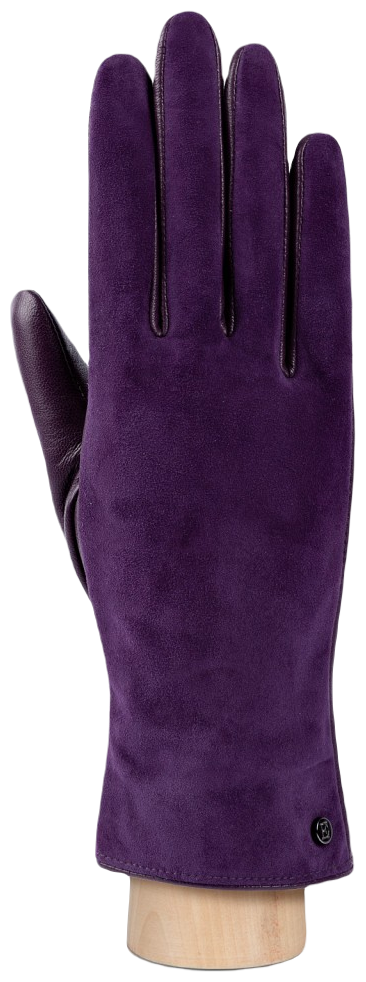 Перчатки ELEGANZZA, демисезон/зима, подкладка, размер 7, черный