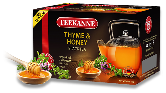 Чай TEEKANNE Thyme & Honey черный с чабрецом и медом 20 пак.*2 г