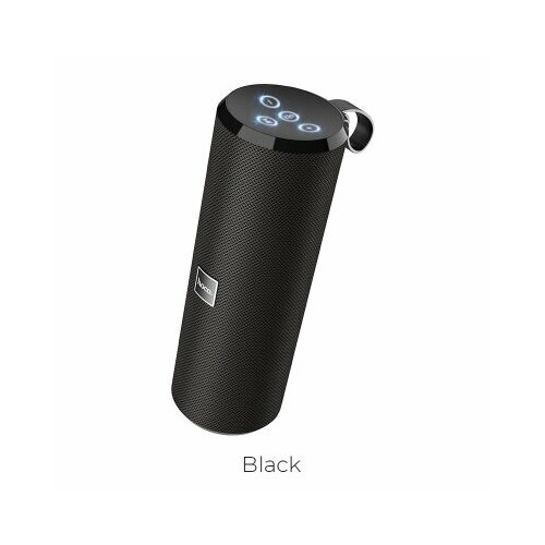 Колонка портативная HOCO, BS33, Voice Sports, пластик, Bluetooth, FM, USB, AUX. TF, цвет: чёрный (6974443386677)