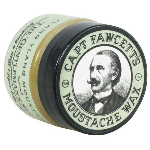 Captain Fawcett Воск для усов Ylang Ylang Moustache Wax, 15 мл уход за волосами captain fawcett воск для укладки усов private stock