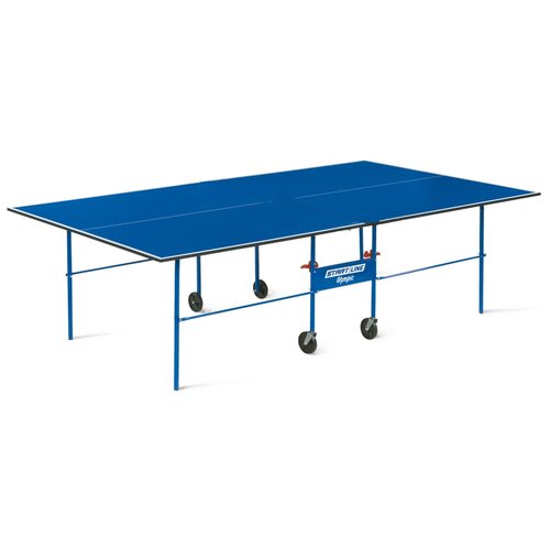 фото Стол для помещения start line olympic без сетки синий 274х152.5х76