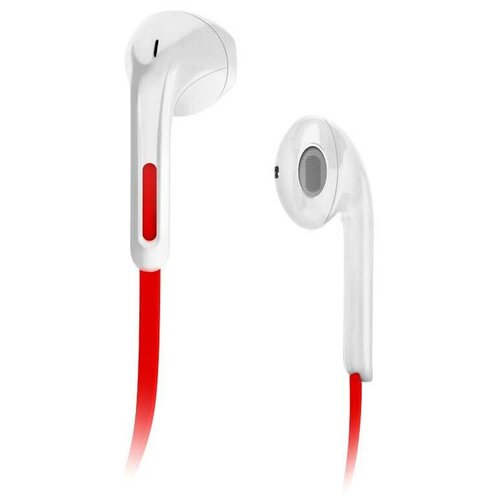 Наушники SBS Mobile Stereo Mix 99 со встроенным микрофоном и разъемом 35 мм красный 123900₽