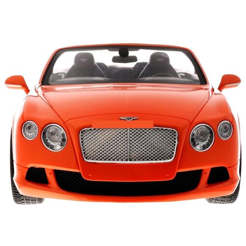 Rastar Bentley Continental GT 49900, 1:12, 38 см, оранжевый rastar bentley continental gt 49900 1 12 38 см оранжевый