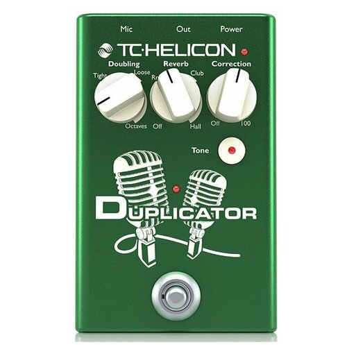 TC Helicon Duplicator напольная вокальная педаль эффекта гармонизации и дублирования