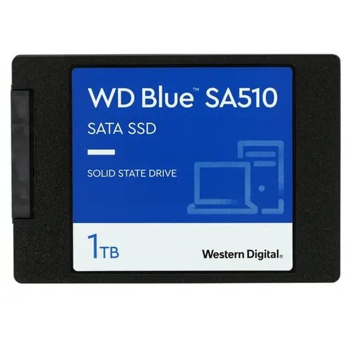 Твердотельный накопитель Western Digital 1 ТБ SATA WDS100T3B0A ssd накопитель western digital blue sa510 500 gb sata iii wds500g3b0a