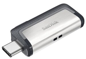 USB флешка Sandisk 64Gb Ultra Dual USB3.1 Gen 1/ USB Type-C 3.1 Gen 1 (150/30 Mb/s)