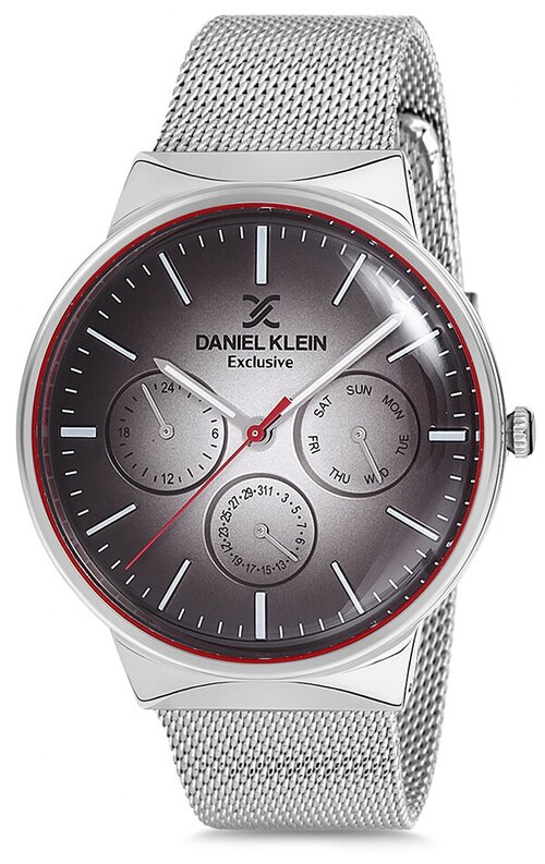 Наручные часы Daniel Klein, серебряный, черный