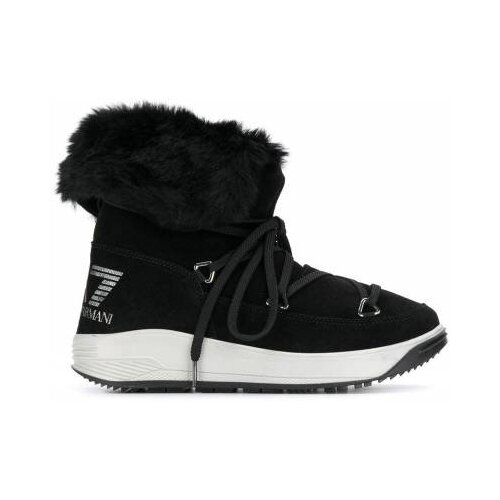 фото Полусапоги emporio armani, размер 37.5, черный