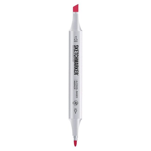 SketchMarker Маркер на спиртовой основе, R71 cardinal red, красный  - купить