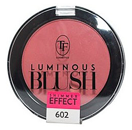 TF Cosmetics пудровые румяна с шиммер-эффектом Luminous Blush, 602 клубника со сливками