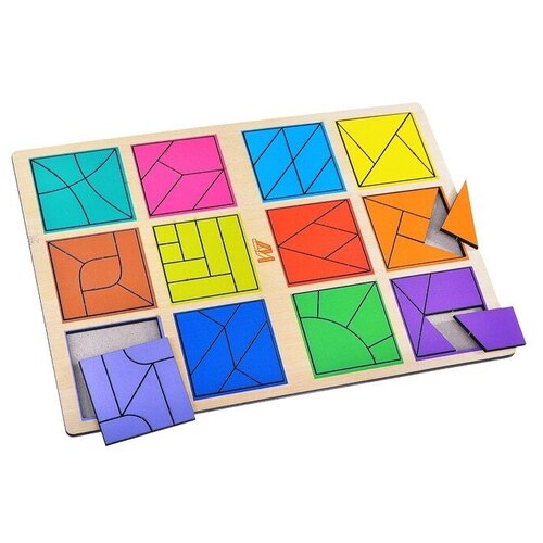 Сложи квадрат 3 уровень ДИ019 по методике Никитина ди019 2729099