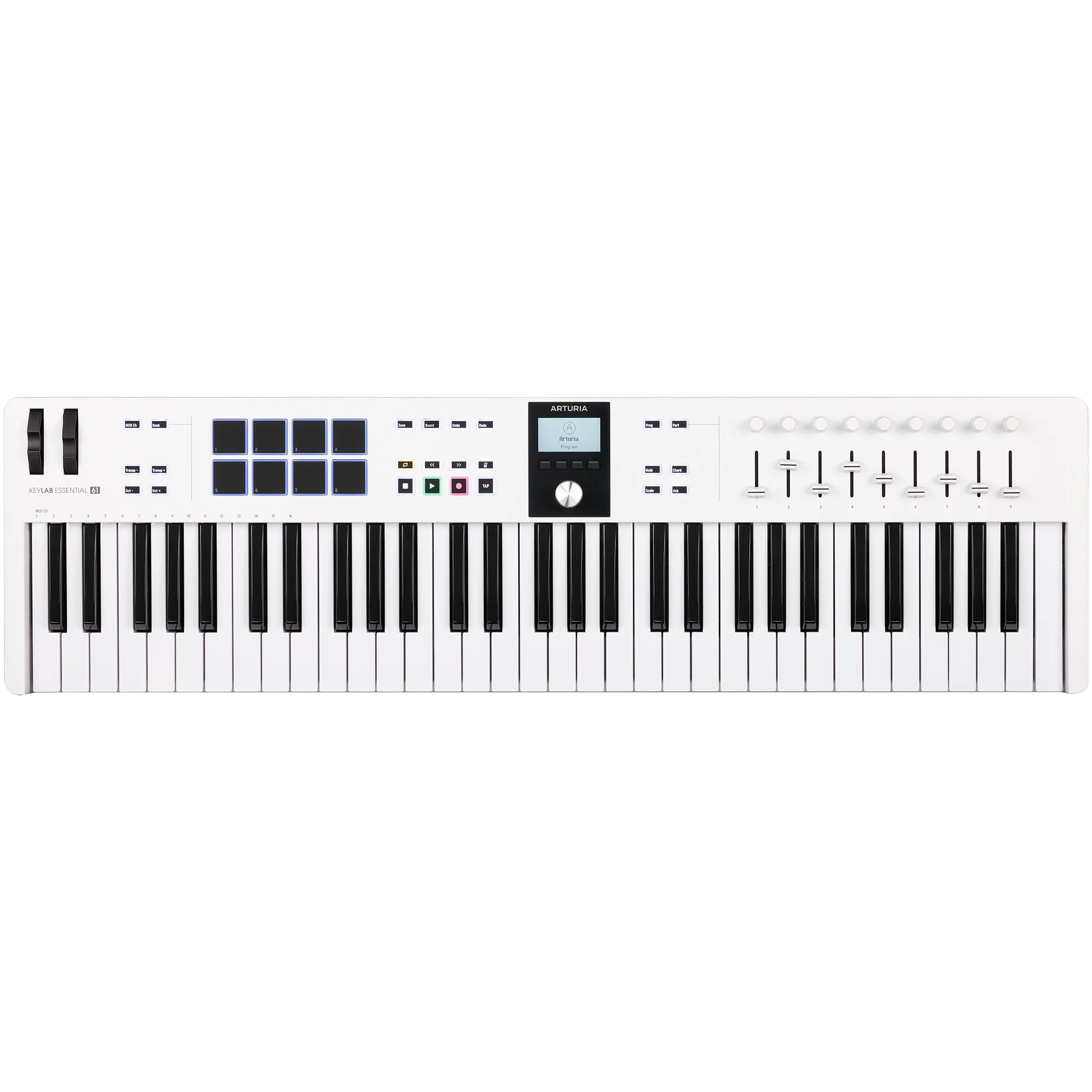 MIDI-клавиатура ARTURIA KeyLab Essential 61 mk3 White