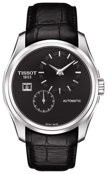 Наручные часы TISSOT T-Classic T035.428.16.051.00, серебряный, черный