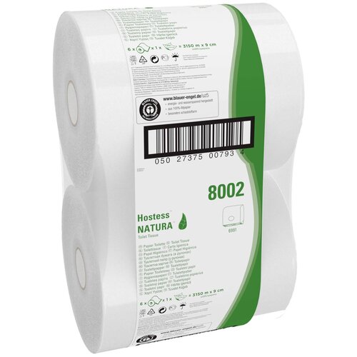 Туалетная бумага Kimberly-Clark Professional 8002 однослойная белая 6 рул.