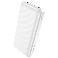 Портативный аккумулятор BOROFONE BJ3A Minimalist, 20000mAh, белый