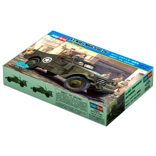 Сборная модель HobbyBoss U.S. M3A1 White Scout Car Late Production (82452) 1:35