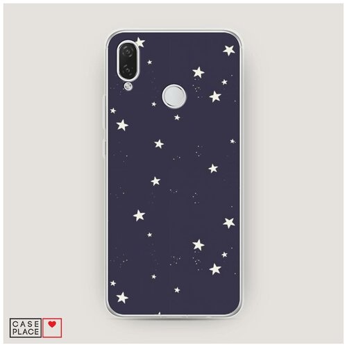 фото Чехол силиконовый huawei p smart plus звездопад case place