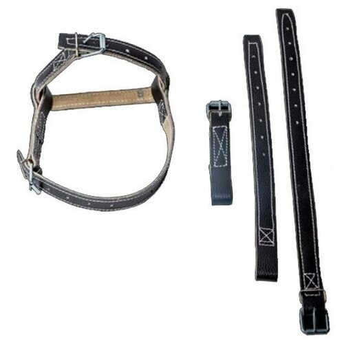 фото Ремни кожаные к когтям, лазам (двухслойные:юфть+сыромять) змо по