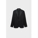 Пиджак Barena, силуэт полуприлегающий, размер 50, черный