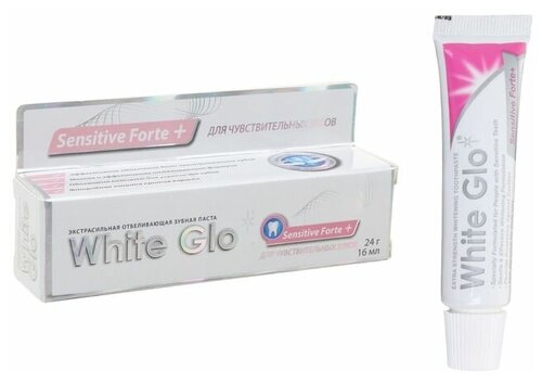 White glo Отбеливающая зубная паста White Glo для снижения чувствительности зубов, 24 г