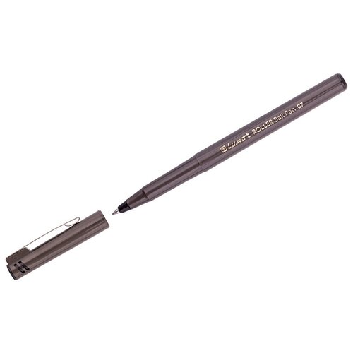 Ручка-роллер Luxor черная, 0,7мм, одноразовая, 3 штуки