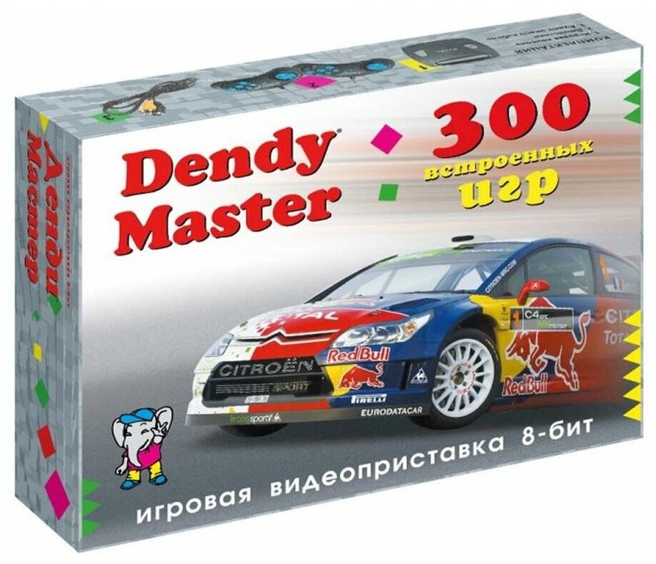 Игровая приставка Dendy Master 300 игр