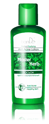 TianDe Противовоспалительный лосьон для лица Master Herb