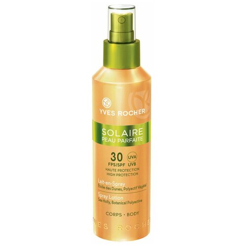 Yves Rocher Солнцезащитное Молочко-Спрей для Тела SPF 30