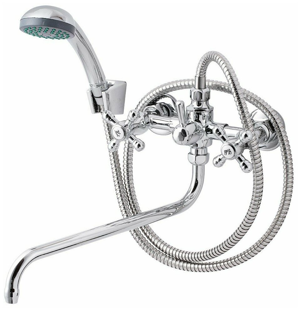 фото Смеситель для ванны (сборный) керамика ПСМ-150-К/89