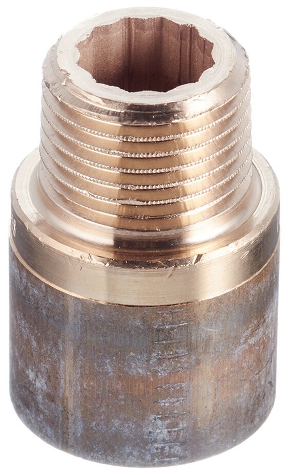 Удлинитель Viega (354985) 25 мм х 1/2 ВР(г) х 1/2 НР(ш) бронзовый