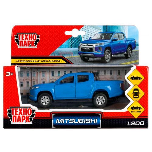 Машина ТехноПарк Mitsubishi L200 Pickup 12см. металл