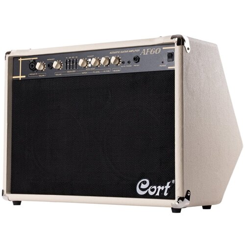 Комбоусилитель для акустической гитары Cort 60Вт AF60 комбоусилитель для акустической гитары cort af60
