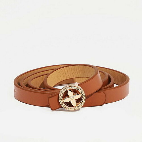 фото Ремень сима-ленд, размер 110, коричневый сима-лэнд