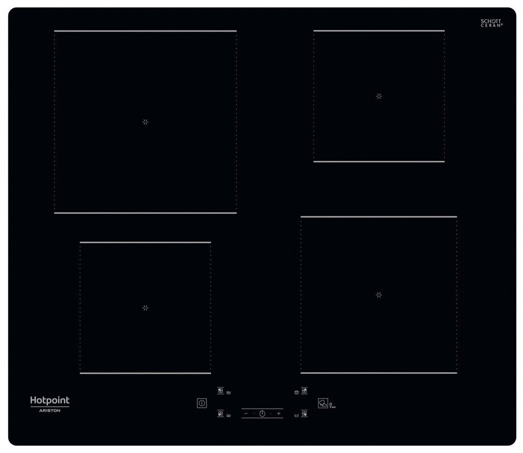Индукционная варочная поверхность Hotpoint-Ariston HQ 5660S NE черный