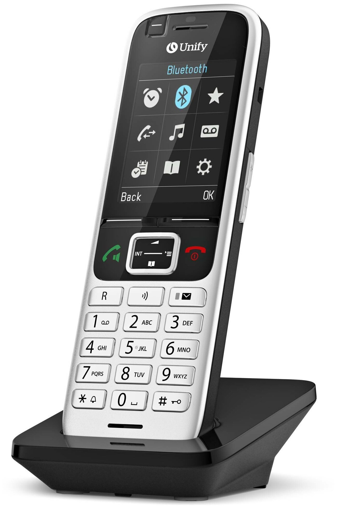 VoIP-телефон Unify OpenScape DECT Phone S6 серебристый (L30250-F600-C510) (Трубка)