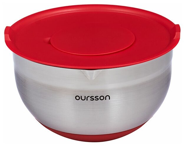 Миска для смешивания с крышкой Oursson BS4002RS/RD