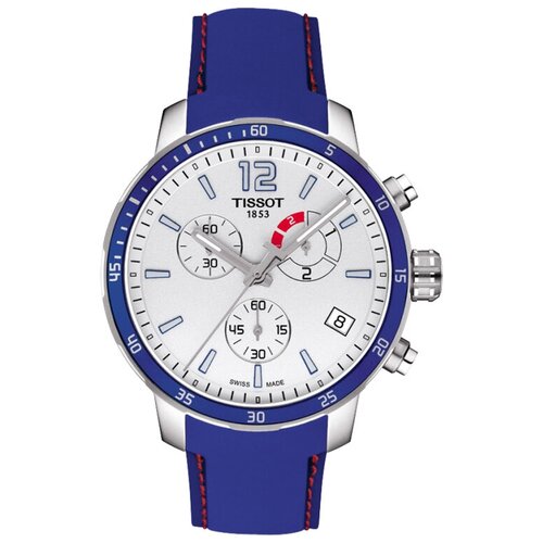 Мужские швейцарские кварцевые часы Tissot T095.449.17.037.00 с гарантией