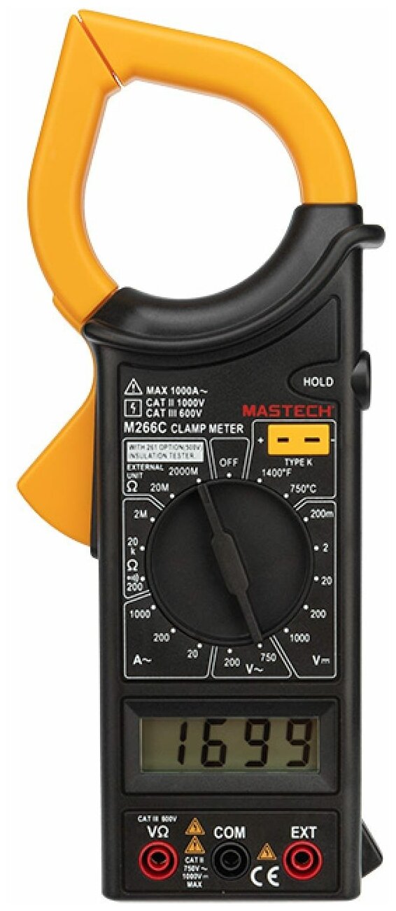 MASTECH клещи токовые M266C