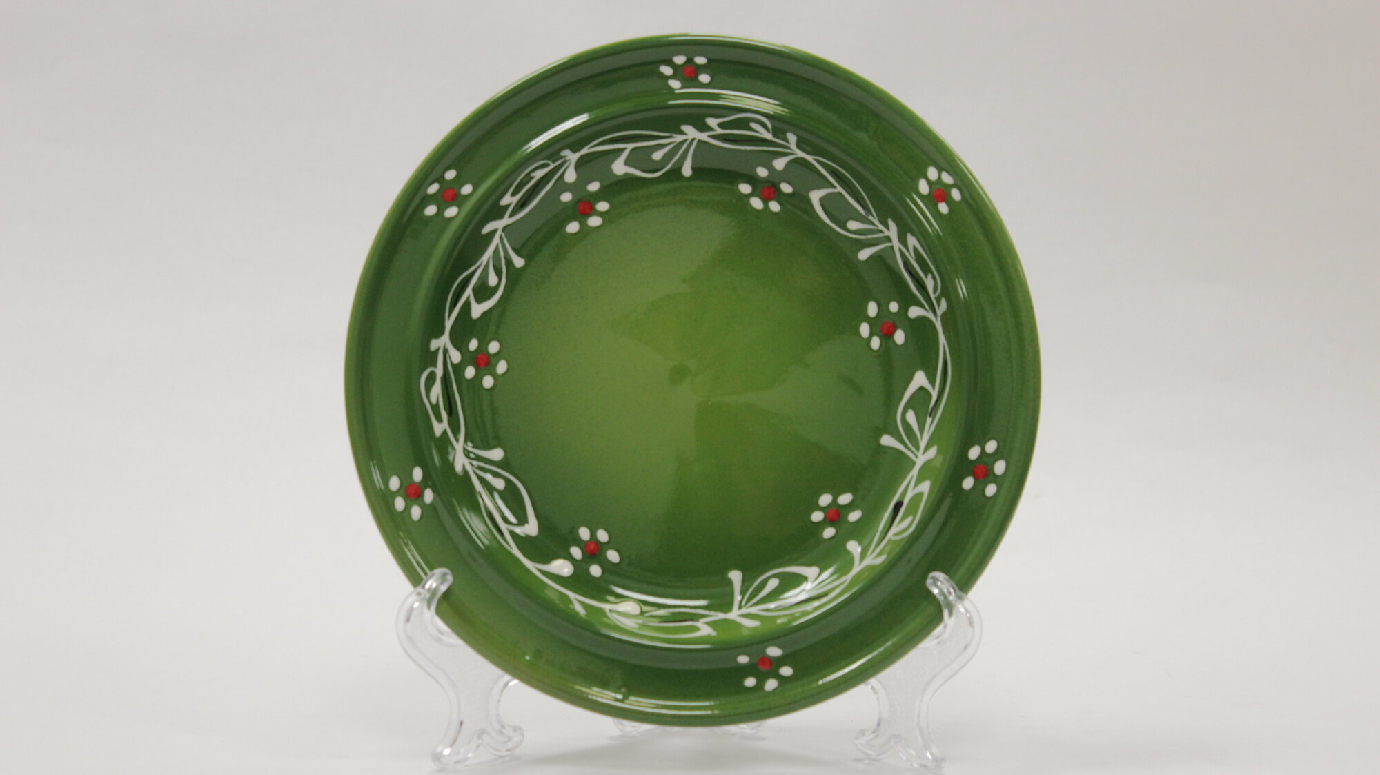 фото Тарелка 200 "Орнамент" (М), глина, Псковский гончар