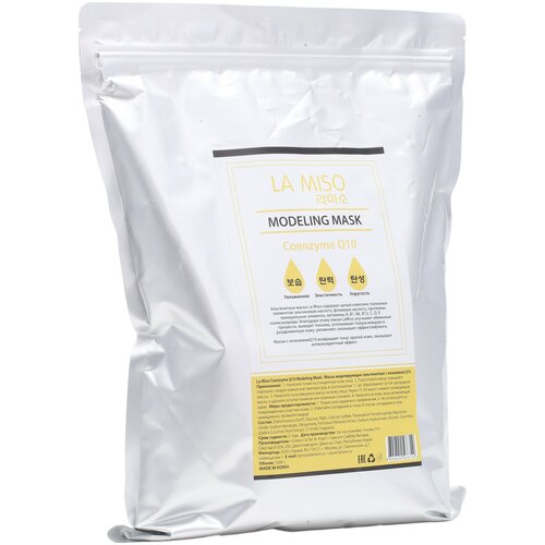 Маска для лица альгинатная La Miso Modeling Mask Coenzyme Q10 с коэнзимом q10 1000 г