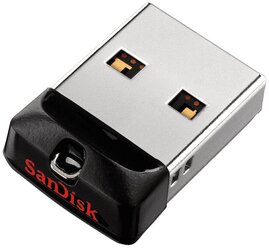 Флешка SanDisk Cruzer Fit 32 GB, черный